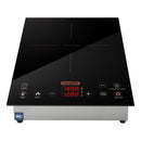 ChangBERT Built-in & Countertop Induction Cooktop, NSF-Certified Commercial Grade Single Induction Burner, Large 8” Heating Coil, Low Noise, Precise Temperature Control for Apartments RVs Food Station-1